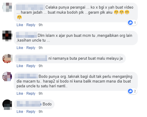 Taknak Bagi Duit Tak Perlu Menganjing Macam Tu