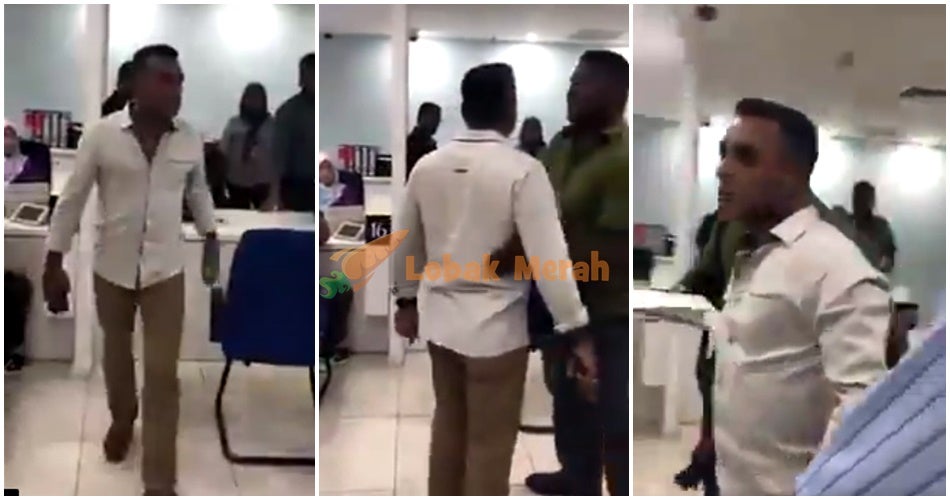 amuk di pejabat kerajaan