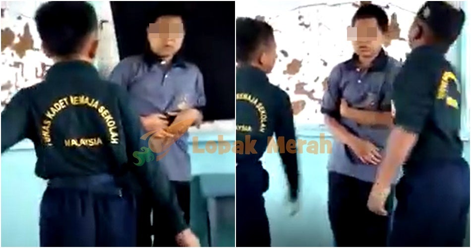 budak kecik pukul