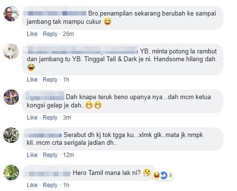  Tinggal tall dark je ni handsome hilang dah Netizen 