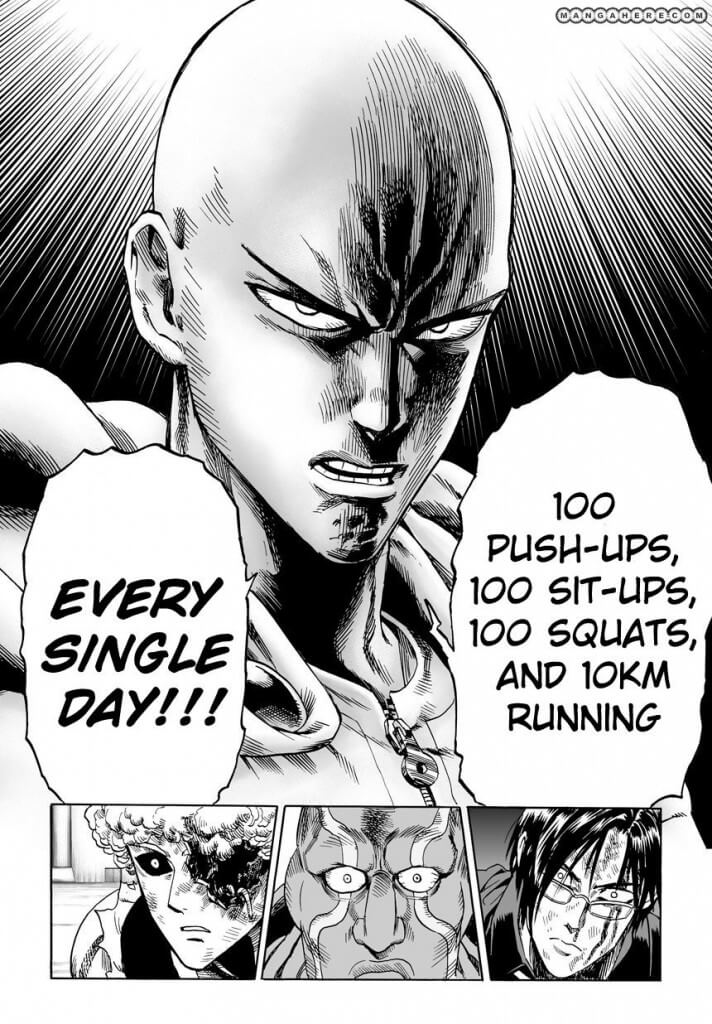 Man Tries One Punch Man Workout Challenge For 30 Days And Completely Transforms His Body World Of Buzz 4
