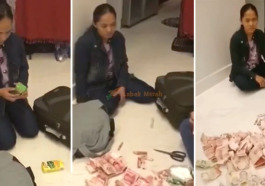 Msian Employer Kantoikan Maid Who Tries To Smuggle Cash Back To Home Country With Packet Drinks World Of Buzz 1