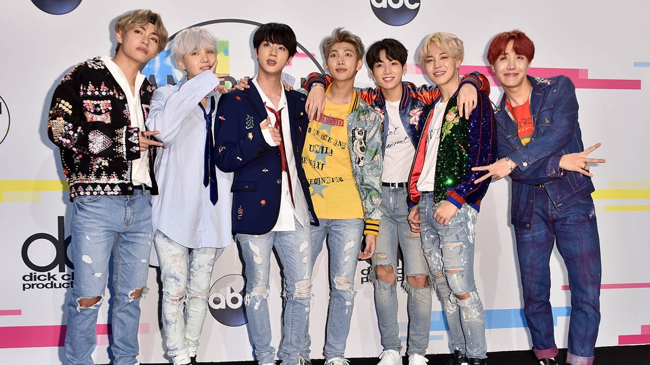 BTS American Music Awards 2017