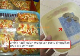 jualan kena curi
