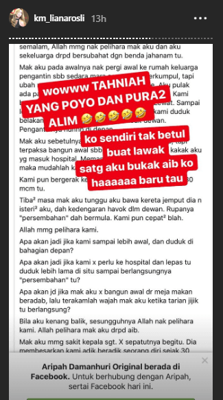 Kau Jangan Sampai Aku Bukak Aib Kau Kak Km Bengang Sepupu Sendiri Kutuk Majlis Kahwin Adik Tayang Penari Lucah Lobak Merah