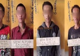 tersangka pemerkosa dan perampas motor sidoarjo 2