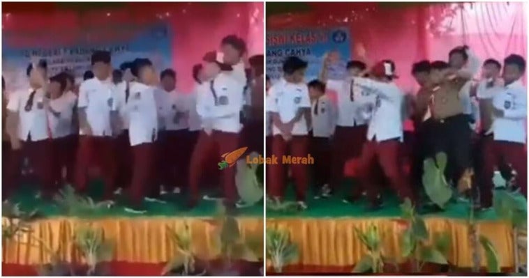 budak sekolah joget