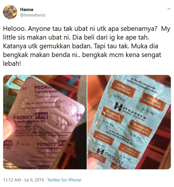 Percaya Sangat Ubat Jual Dari IG, Dari Kurus Kering Terus 