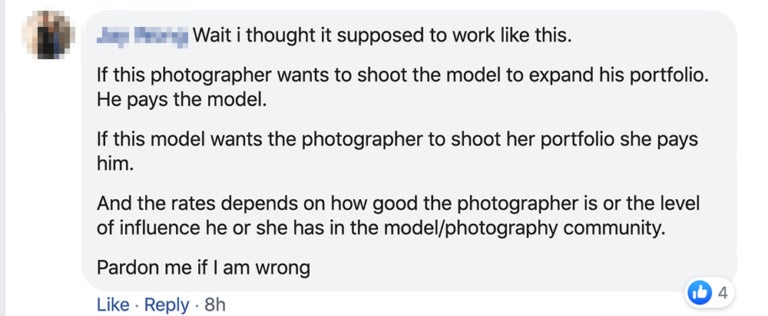 model furious to find out that she has to pay professional photographer to take her photo world of buzz 7