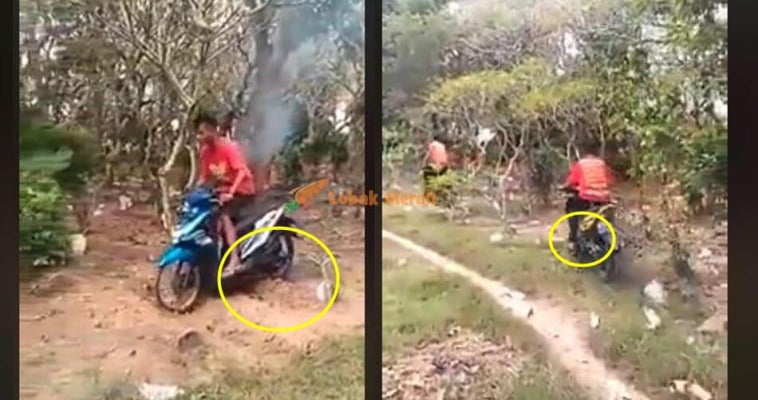 video viral dua remaja pasuruan trek trekan di makam facebook ecko zuzanto