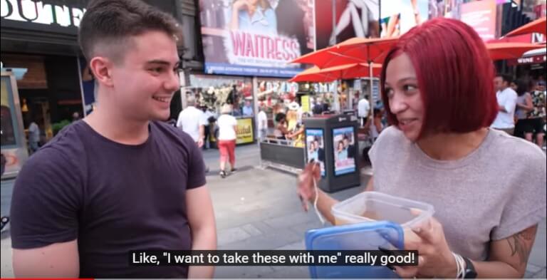 Watch This American Gave Maggi Kari To Random Strangers On The Streets Of Nyc And They Really Liked It World Of Buzz 2