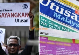 Utusan Di Tutup