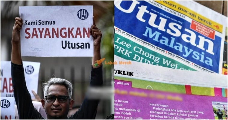 Utusan Di Tutup