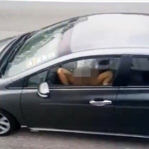 Woman Caught Pleasuring Herself With Her Hand In A Moving Car On Melaka Highway World Of Buzz 3