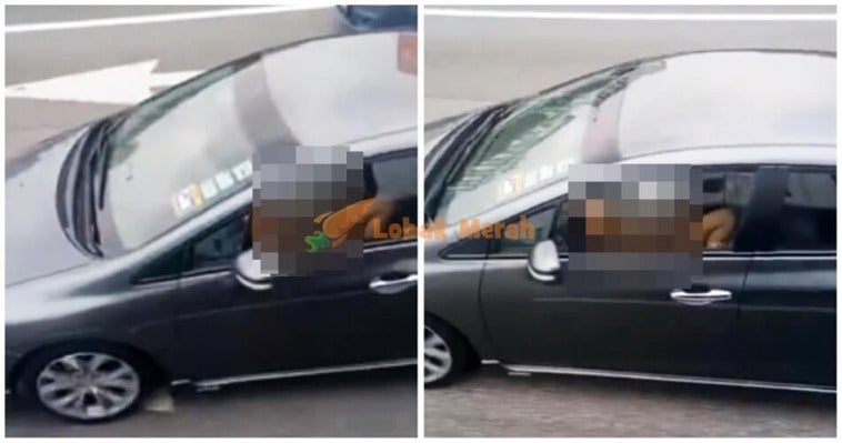 Woman Caught Pleasuring Herself With Her Hand In A Moving Car On Melaka Highway World Of Buzz