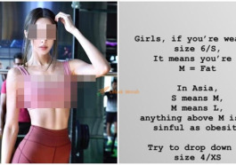 Msian Influencer Says Girls Who Wear Size M Are Fat Stirs Up Anger Among Netizens World Of Buzz