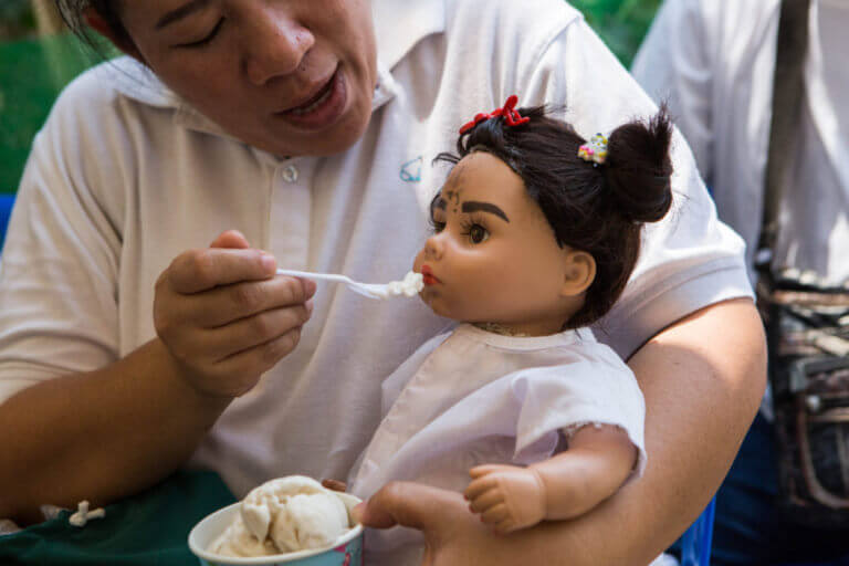 Netizens Claim More Malaysians Are Adopting Thai Child God Dolls Possessed By Spirits For Luck Wealth World Of Buzz