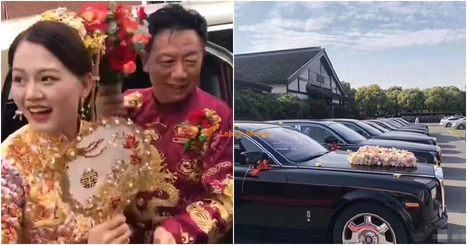 pengantin rolls royce
