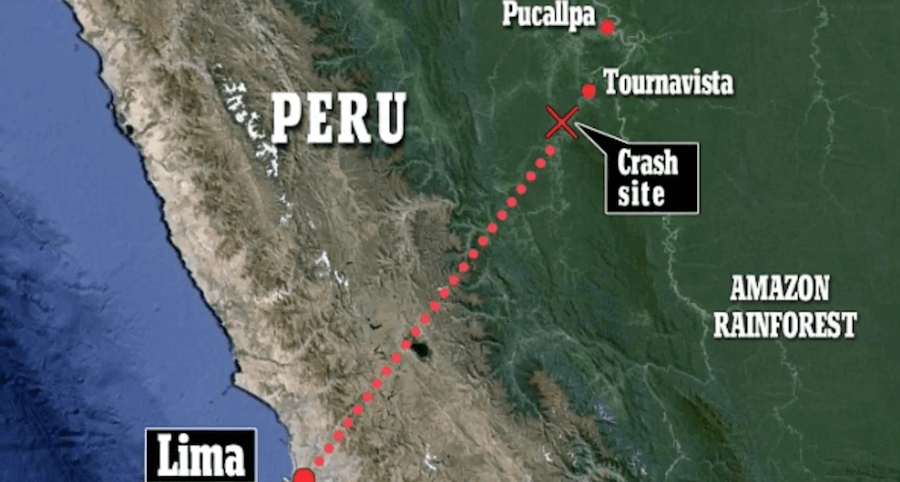 Peru Crash Map