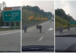 Rempit Kids Take To Plus Highway Doing The Superman And Cheating Death World Of Buzz 2 768X403