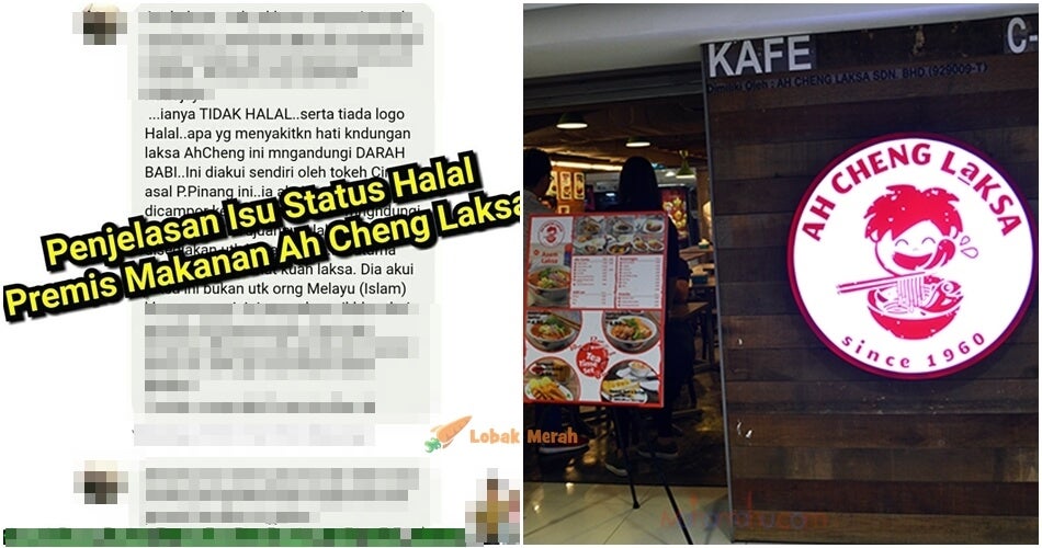 "Ada darah BABI"- Betulkah Ah Cheng Laksa Tak Halal? Ini ...