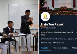 piala tun razak debat