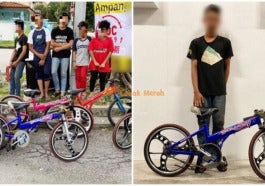 6 Ampang Parents Have Already Been Arrested For Allowing Their Kids To Ride Basikal Lajak World Of Buzz