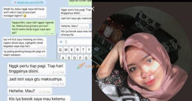 Gadis Dilamar Bos Di Whatsapp Jadi Viral Di Media Sosial Medsos