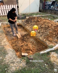 Nampak Simple Tapi Cantik Ibu Ini Bina Kolam Renang Diy Untuk Anak Anak Dekat Tepi Rumah Lobak Merah