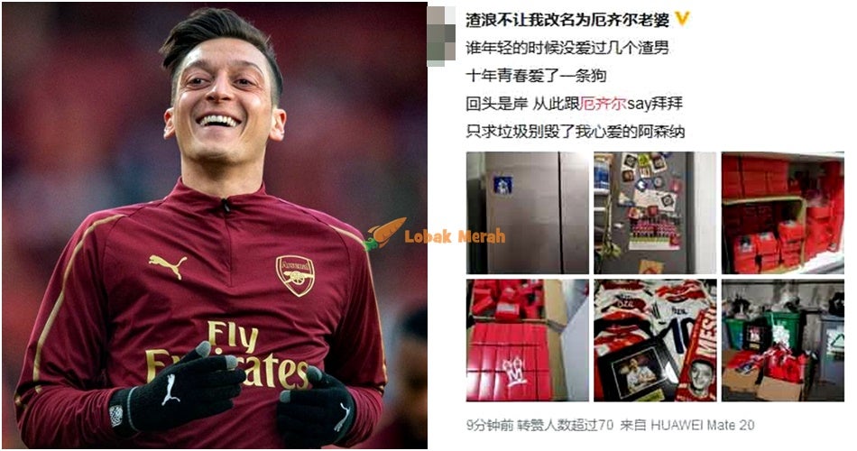 buang barang ozil