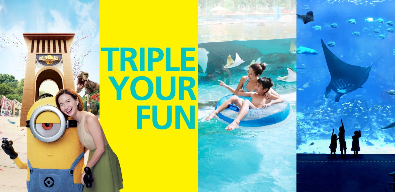Triple Fun Pass 3 Parks USS2044