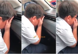 sedih abam meninggal