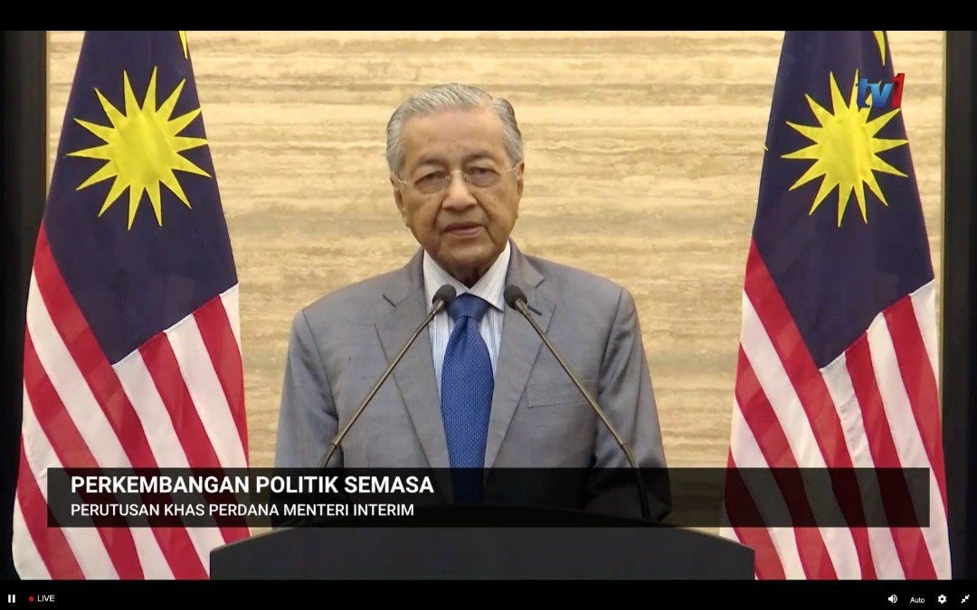 Tun M perutusan