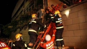 China Hotel Collapse 1