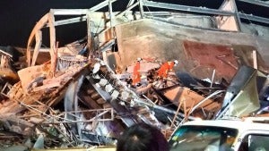 Collapsed In The Southeast Chinese Port City Of Quanzhou Fujian 2