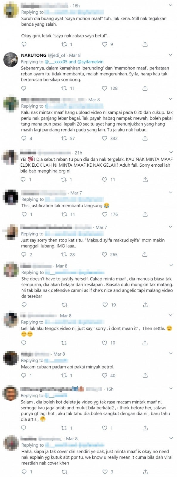 condemn syifa