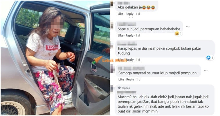  Sape suh jadi  perempuan  Lelaki  Transgender Jadi  Mangsa 