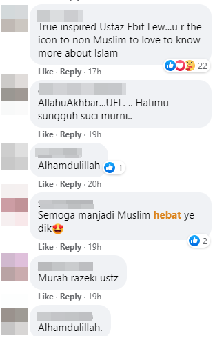 FB KOMEN USTAZ