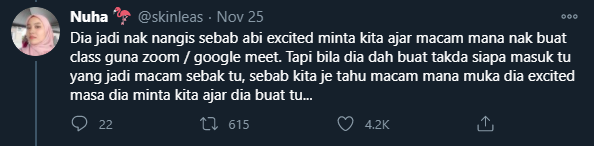 Twit Cikgu Nangis