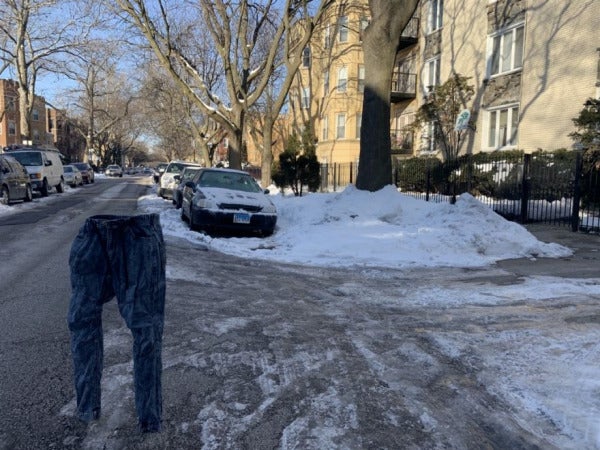 Man Uses Frozen Pants To Claim Parking Space 0 X E1613190533237