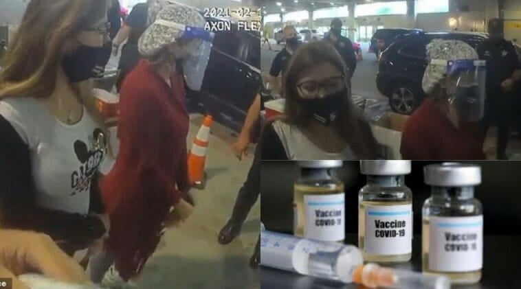 Tunggu giliran lah Nak Dapat Vaksin Awal 2 Wanita Sanggup Menyamar Jadi Nenek