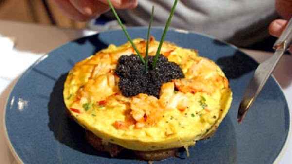 zillion dollar lobster frittata