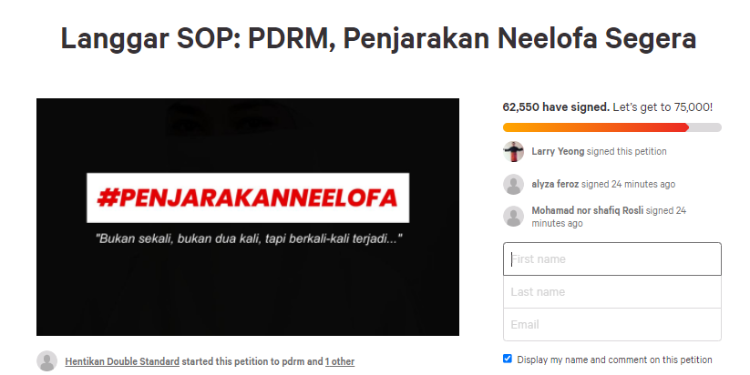 petition