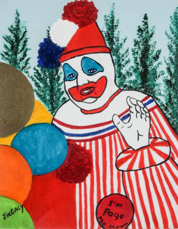 Pogo The Clown John Wayne Gacy Painting