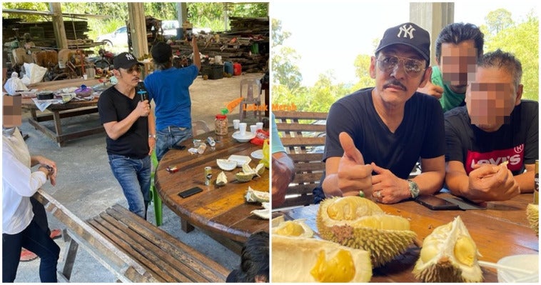 Jamal Abdillah Langgar Sop Berkaraoke Makan Durian