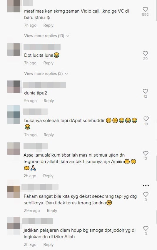 komen dari tiktok