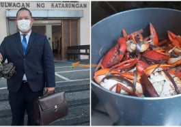 Peguam Baik Hati Terima Ketam Sebagai Bayaran