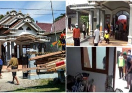 robohkan rumah sebab isteri minta cerai