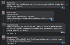 Durian murah FB