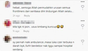 Ambulans Driver Tiktok Comment 2